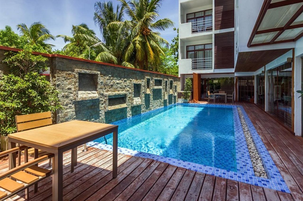 Plumeria Boutique Guest House Фелидху Экстерьер фото